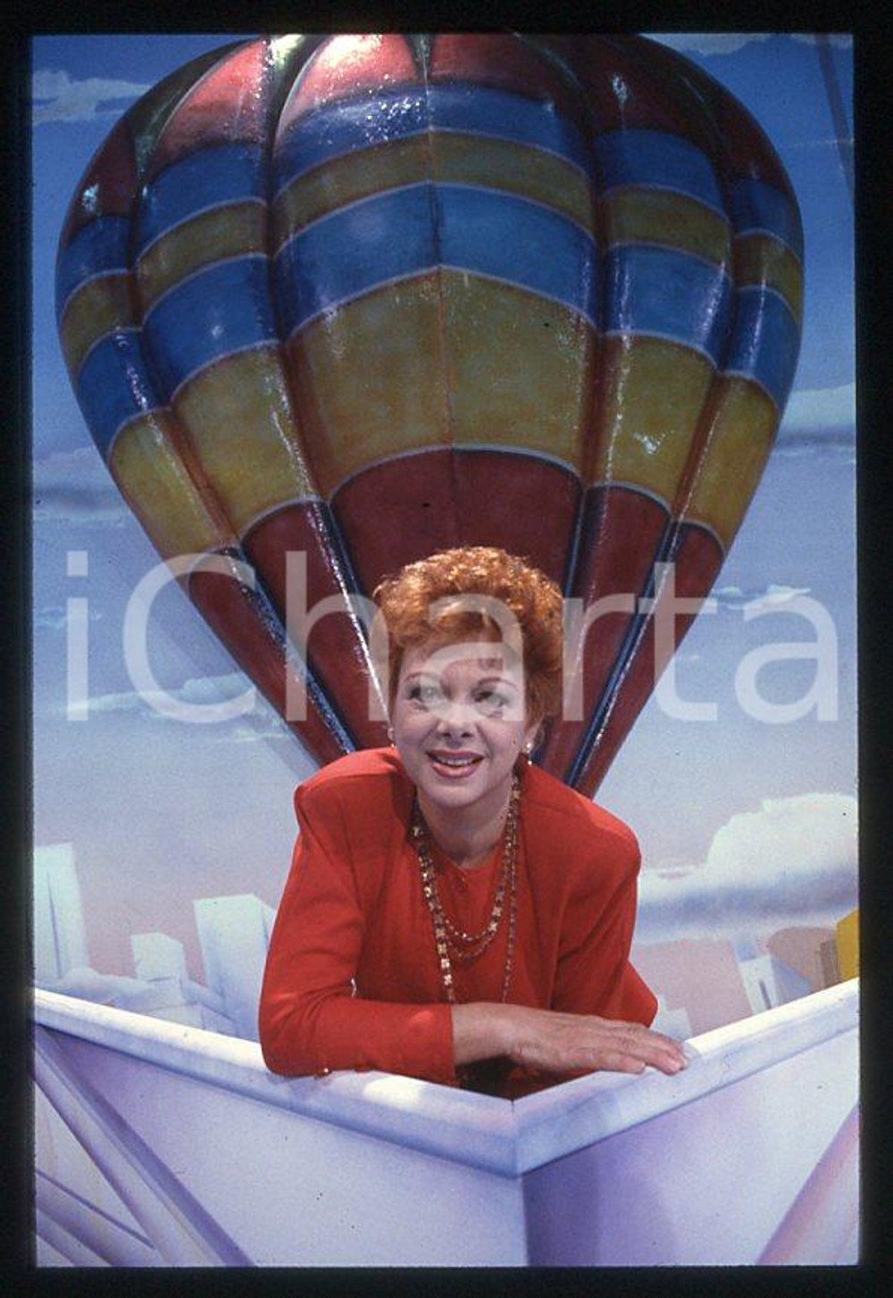 Fotografia d epoca originale Sandra MILO Piccoli e grandi fans 1988 35mm vintage slide 20 1