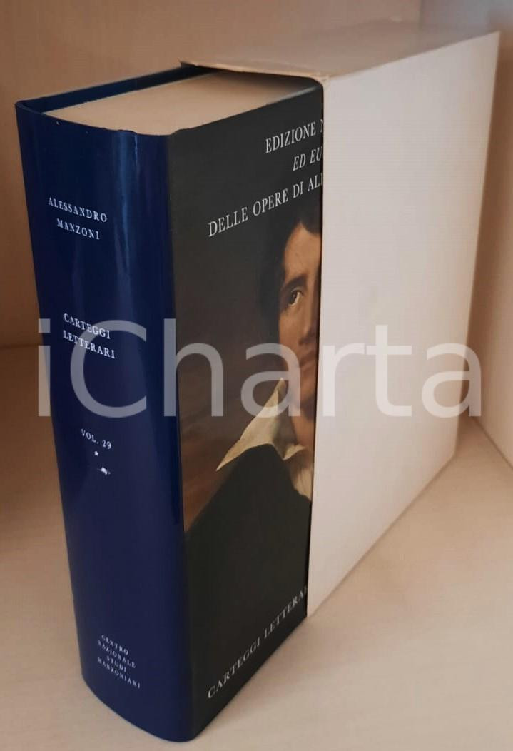Libro, pubblicazione d epoca 2010 Alessandro MANZONI Carteggi letterari  Vol. 29 tomo I Ed. Nazionale 5 1