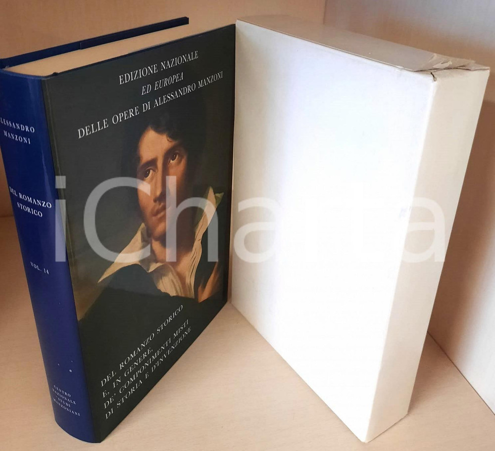 Libro, pubblicazione d epoca 2000 Alessandro MANZONI Del romanzo storico  Vol. 14 3 Edizione Nazionale 1