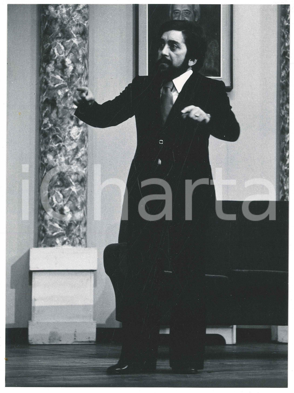 Fotografia d epoca originale 1975 TEATRO GRUPPO PALCOSCENICO Saronno  Ornifle  Foto di scena 3 1