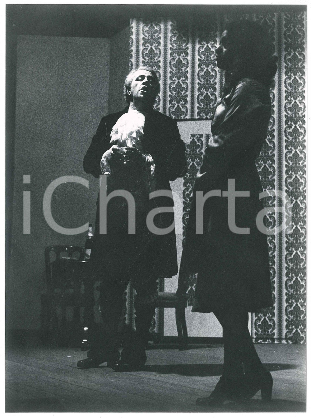 Fotografia d epoca originale 1975 TEATRO GRUPPO PALCOSCENICO Saronno  Ornifle  Foto di scena 11 1