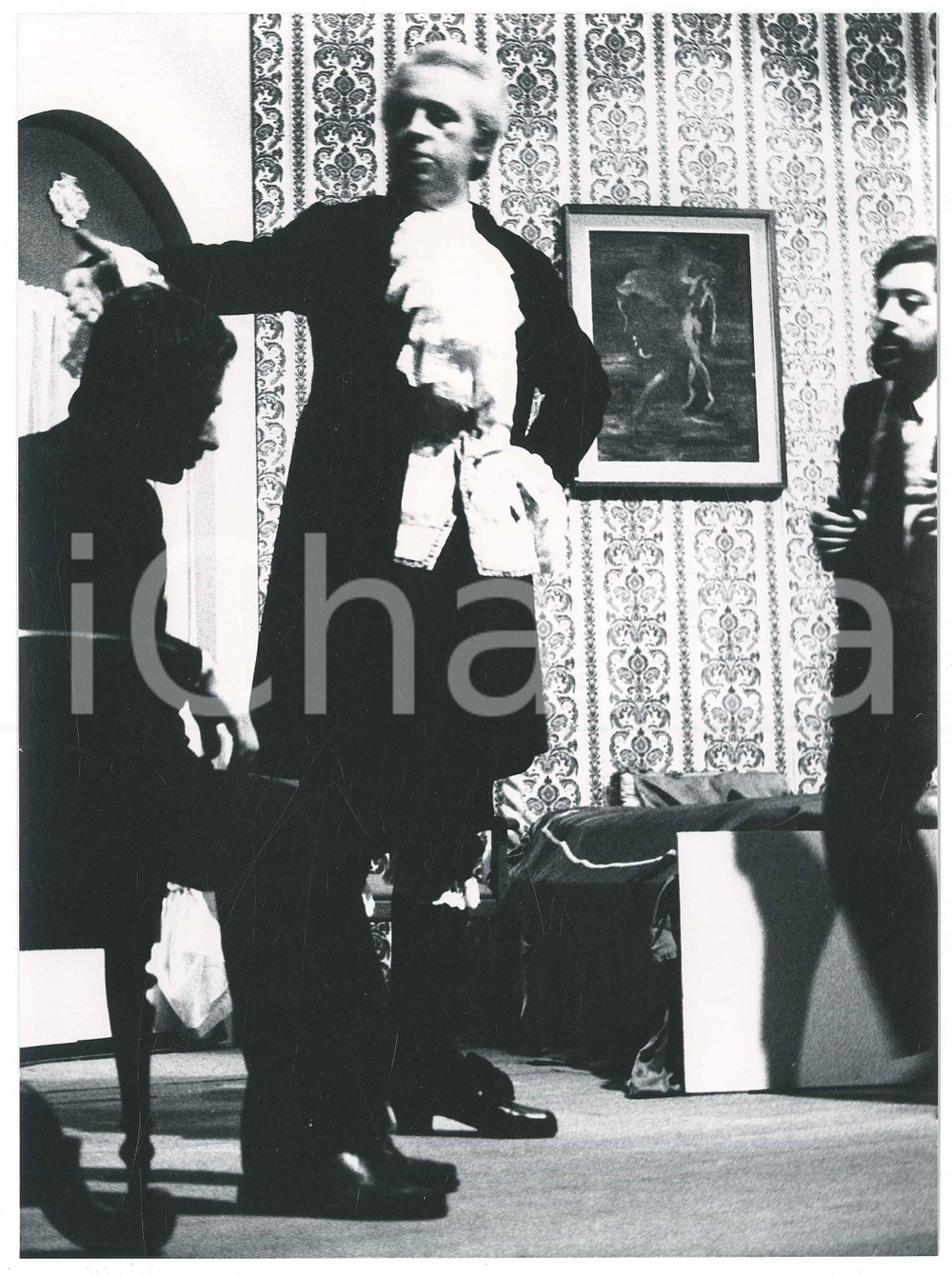 Fotografia d epoca originale 1975 TEATRO GRUPPO PALCOSCENICO Saronno  Ornifle  Foto di scena 12 1