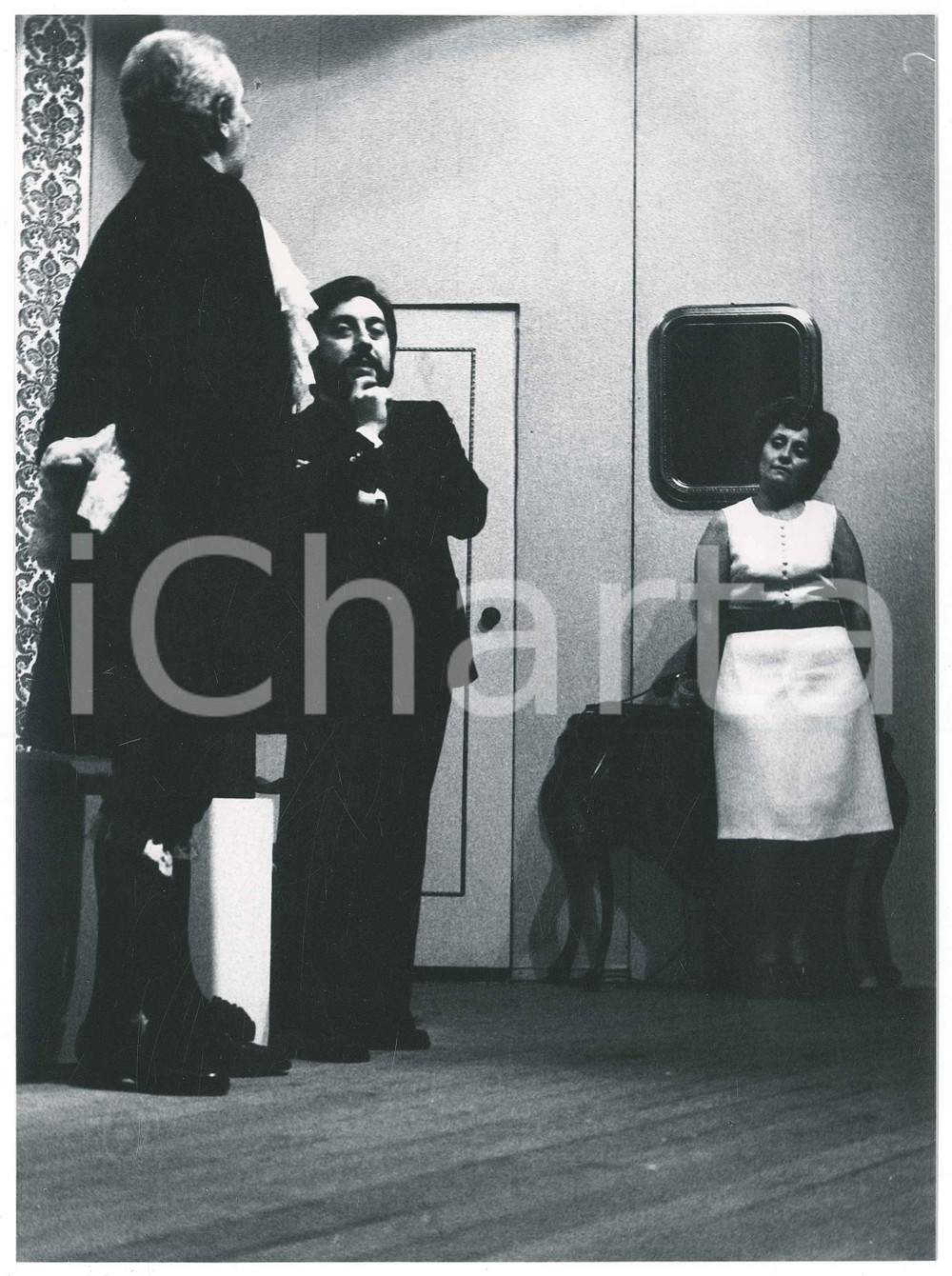 Fotografia d epoca originale 1975 TEATRO GRUPPO PALCOSCENICO Saronno  Ornifle  Foto di scena 14 1