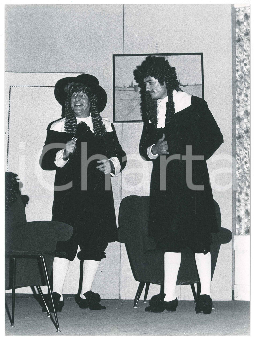 Fotografia d epoca originale 1975 TEATRO GRUPPO PALCOSCENICO Saronno  Ornifle  Foto di scena 27 1
