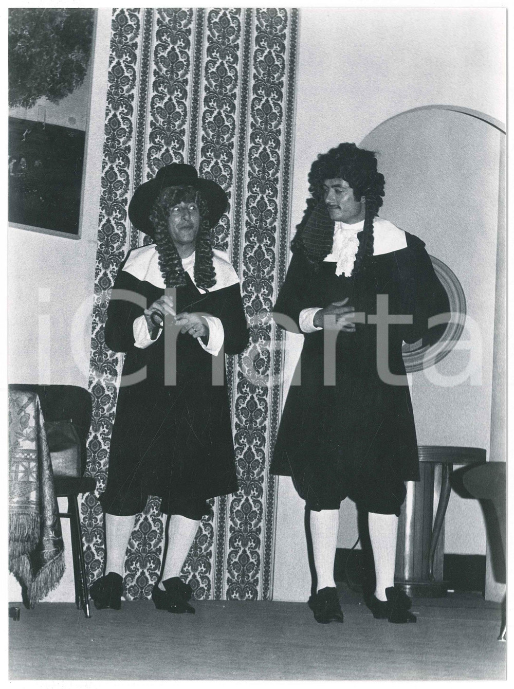 Fotografia d epoca originale 1975 TEATRO GRUPPO PALCOSCENICO Saronno  Ornifle  Foto di scena 26 1