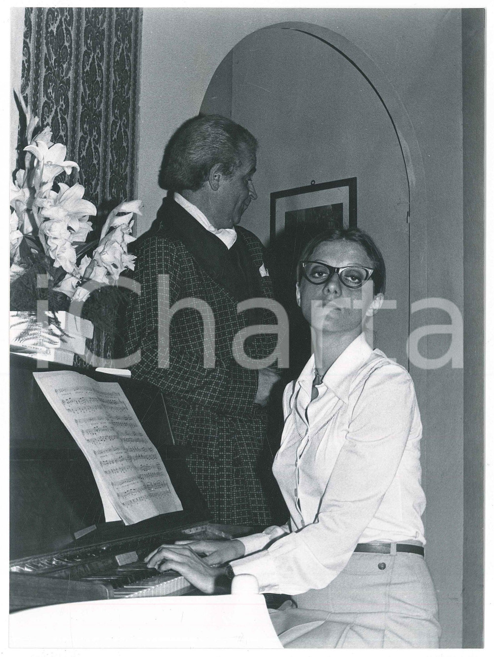 Fotografia d epoca originale 1975 TEATRO GRUPPO PALCOSCENICO Saronno  Ornifle  Foto di scena 32 1