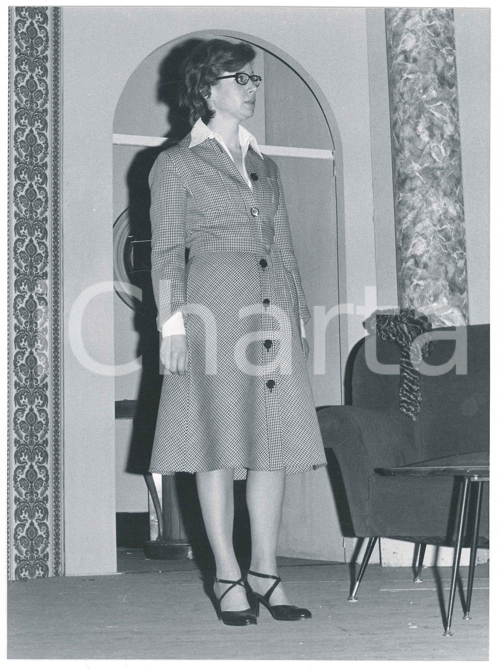 Fotografia d epoca originale 1975 TEATRO GRUPPO PALCOSCENICO Saronno  Ornifle  Foto di scena 33 1