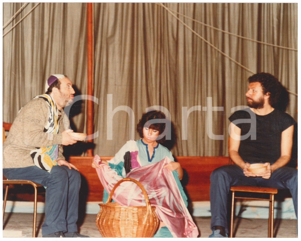 Fotografia d epoca originale 1983/84 TEATRO GRUPPO PALCOSCENICO Saronno  Itaca, Itaca Foto di scena 10 1