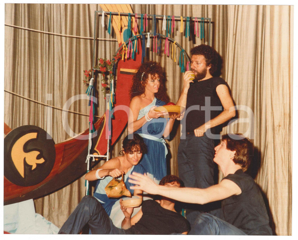 Fotografia d epoca originale 1983/84 TEATRO GRUPPO PALCOSCENICO Saronno  Itaca, Itaca Foto di scena 11 1
