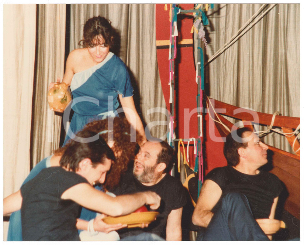 Fotografia d epoca originale 1983/84 TEATRO GRUPPO PALCOSCENICO Saronno  Itaca, Itaca Foto di scena 12 1