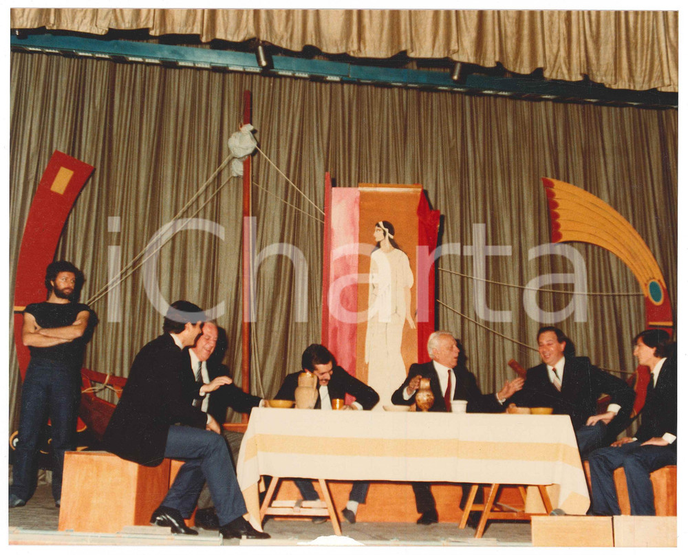 Fotografia d epoca originale 1983/84 TEATRO GRUPPO PALCOSCENICO Saronno  Itaca, Itaca Foto di scena 17 1
