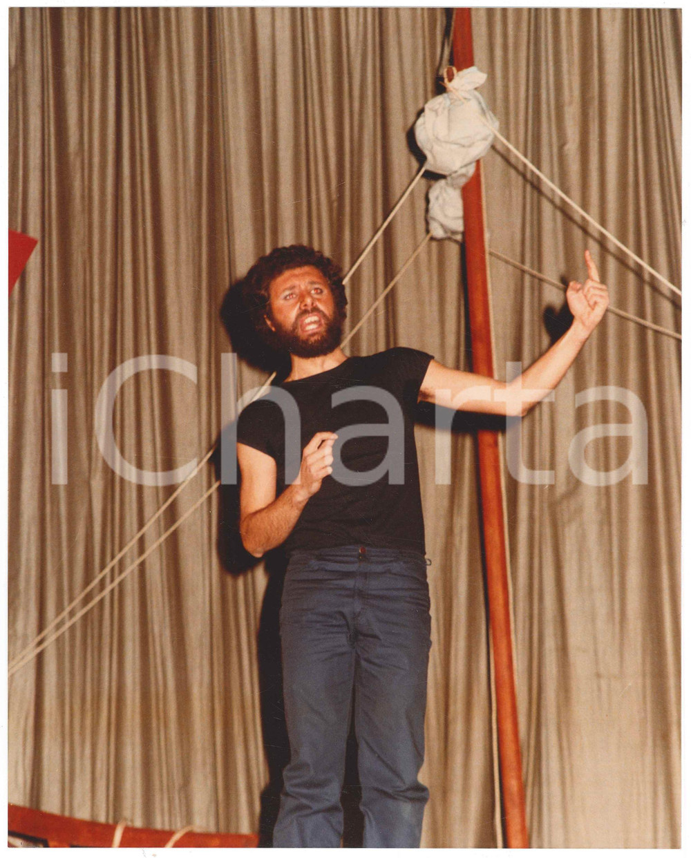 Fotografia d epoca originale 1983/84 TEATRO GRUPPO PALCOSCENICO Saronno  Itaca, Itaca Foto di scena 16 1