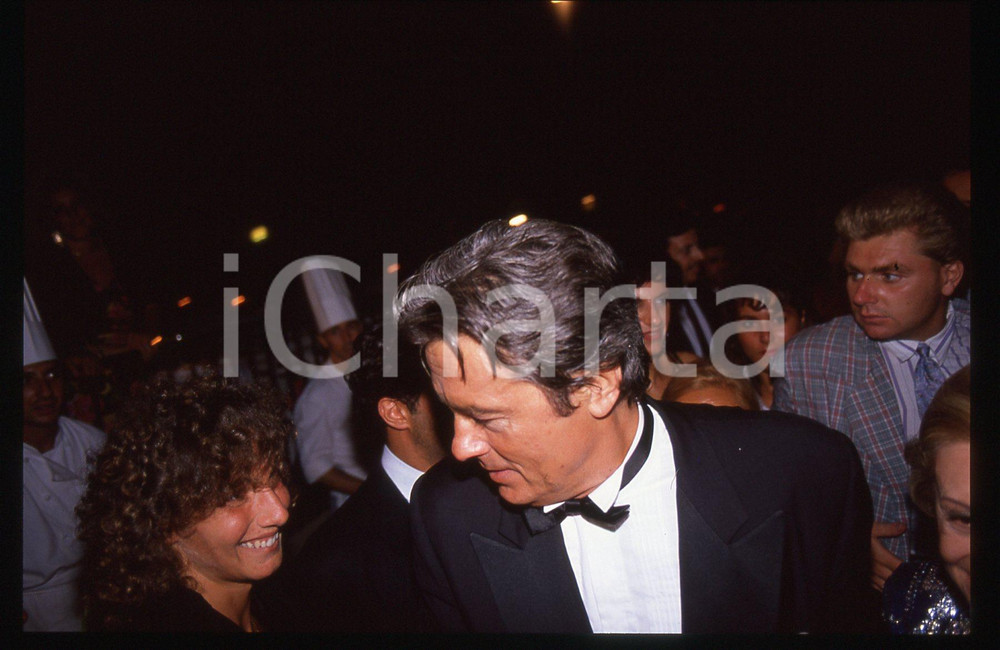 Fotografia d epoca originale Alain DELON  CINEMA 1990 ca 35 mm vintage slide 23 1