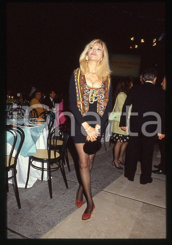 Fotografia d epoca originale Amanda LEAR Ritratto 1995 ca  35 mm vintage slide 6 1