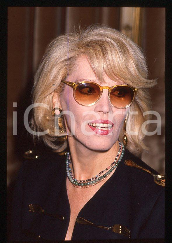 Fotografia d epoca originale Amanda LEAR Ritratto 1995 ca  35 mm vintage slide 28 1