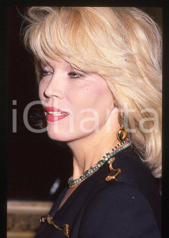 Fotografia d epoca originale Amanda LEAR Ritratto 1995 ca  35 mm vintage slide 29 1