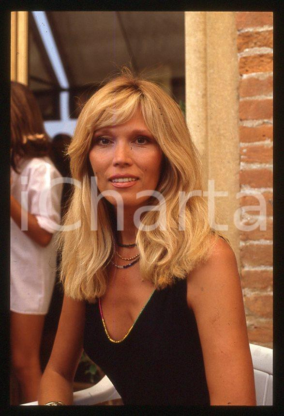 Fotografia d epoca originale Amanda LEAR Ritratto 1990 ca  35 mm vintage slide 33 1