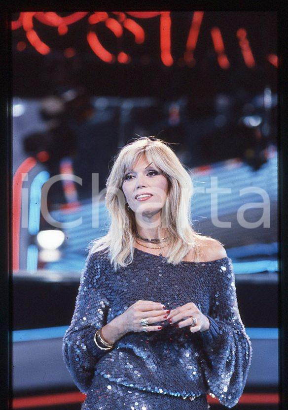 Fotografia d epoca originale Amanda LEAR a Premiatissima 1983  35 mm vintage slide 13 1