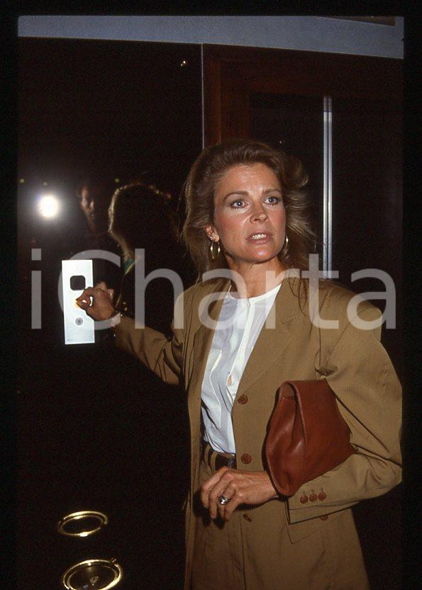 Fotografia d epoca originale Candice BERGEN  Mostra del Cinema VENEZIA 1987  Ritratto 35mm vintage slide 7 1