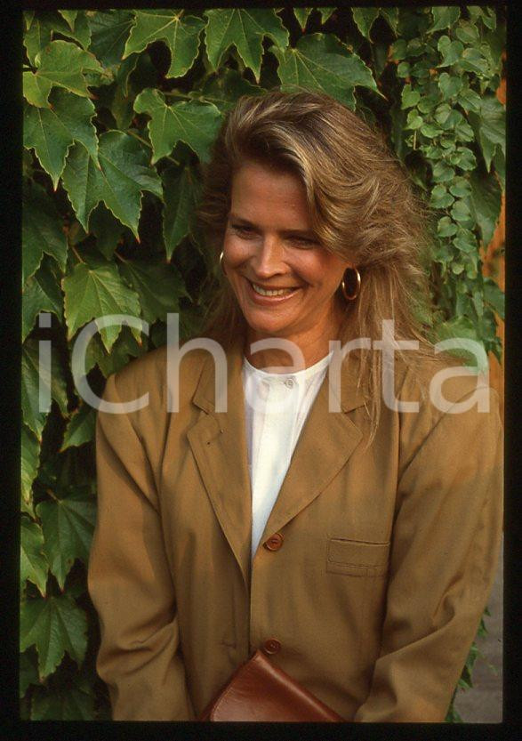 Fotografia d epoca originale Candice BERGEN  Mostra Cinema VENEZIA 1987  Ritratto 35mm vintage slide 18 1
