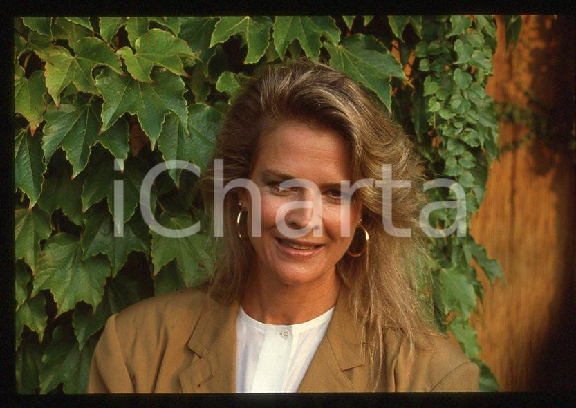 Fotografia d epoca originale Candice BERGEN  Mostra Cinema VENEZIA 1987  Ritratto 35mm vintage slide 21 1