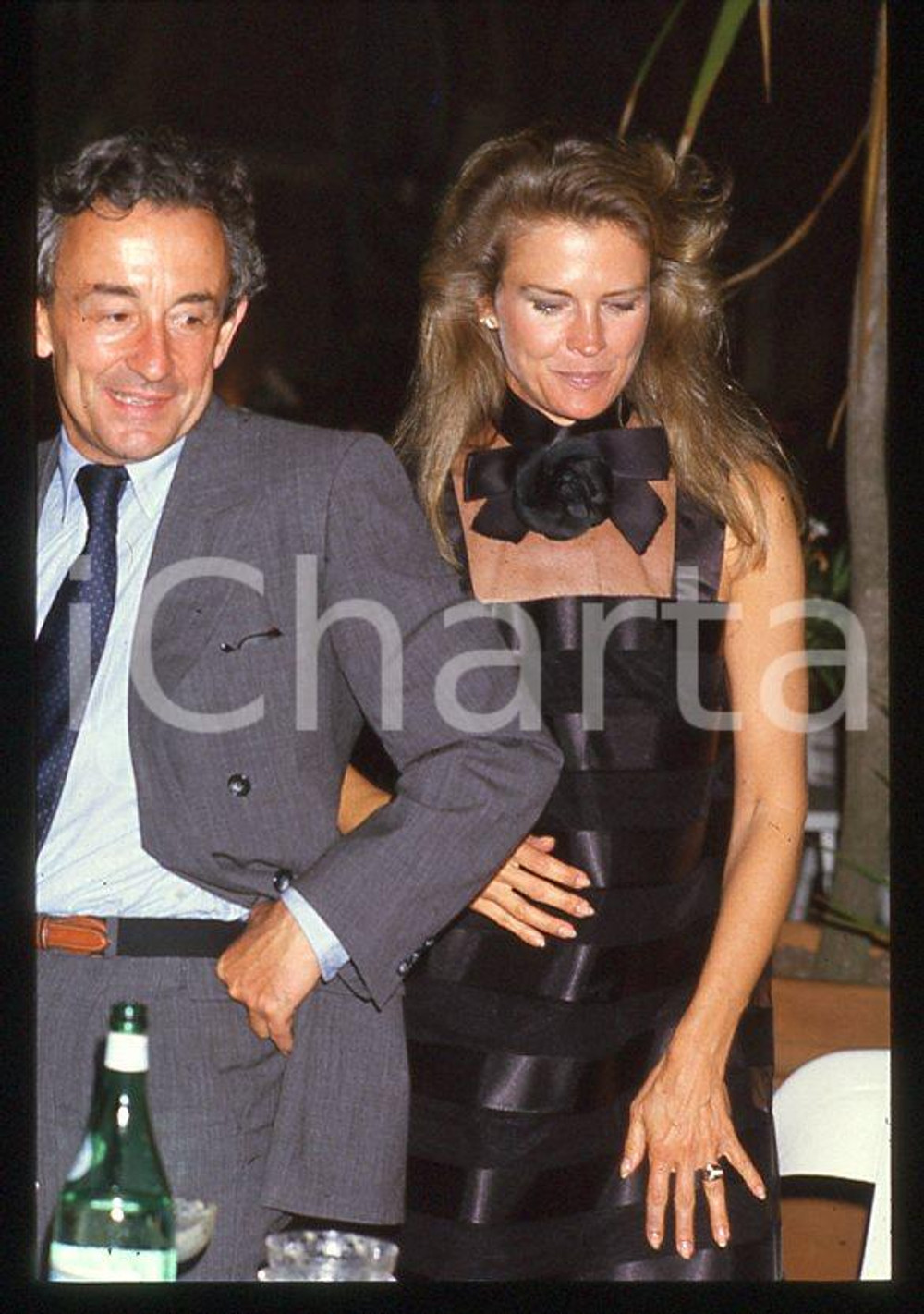 Fotografia d epoca originale Louis MALLE Candice BERGEN  Cinema VENEZIA 1987 35mm vintage slide 2 1