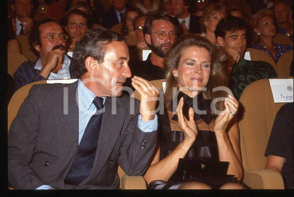 Fotografia d epoca originale Louis MALLE Candice BERGEN  Cinema VENEZIA 1987 35mm vintage slide 5 1
