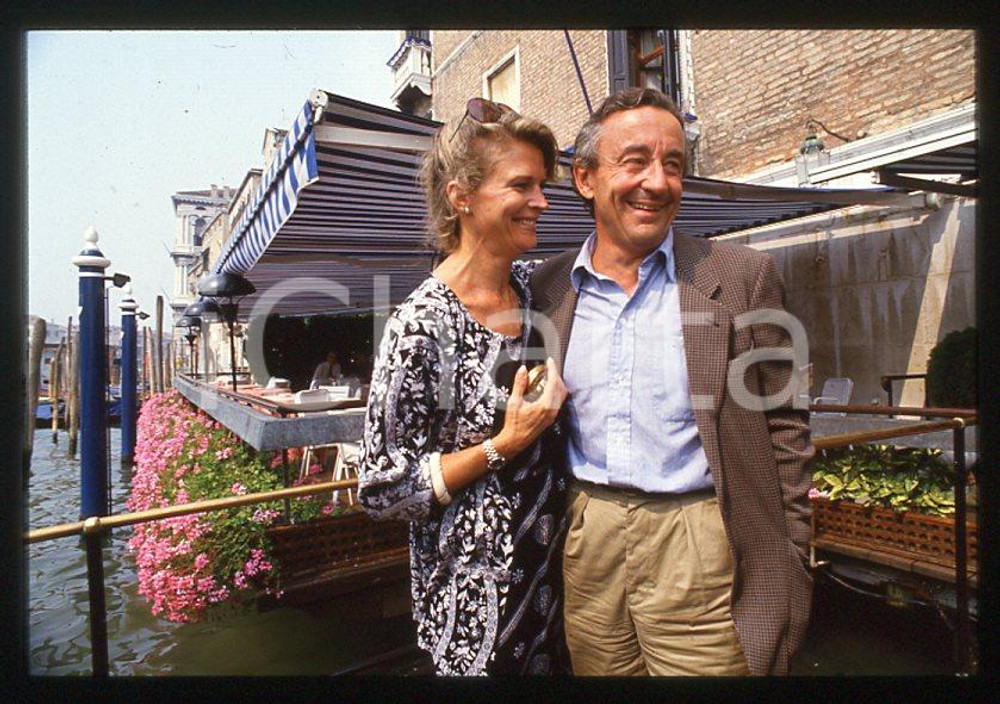Fotografia d epoca originale Louis MALLE Candice BERGEN  CINEMA VENEZIA 1987 35mm vintage slide 4 1