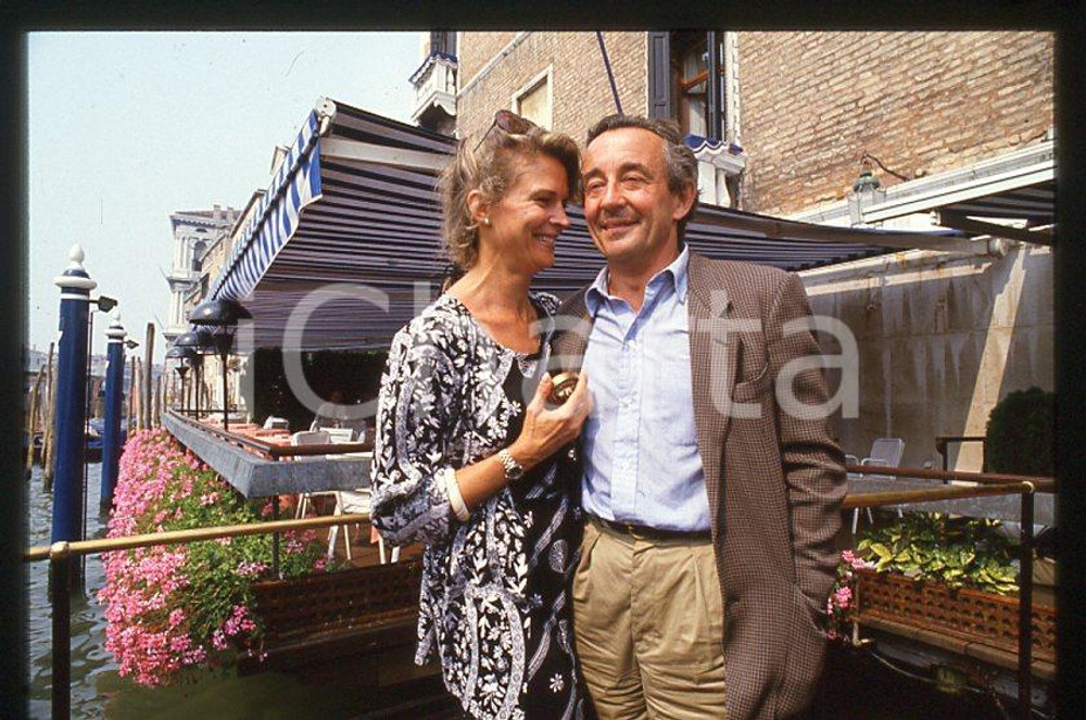 Fotografia d epoca originale Louis MALLE Candice BERGEN  CINEMA VENEZIA 1987 35mm vintage slide 2 1