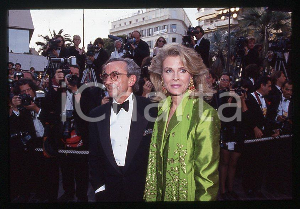 Fotografia d epoca originale Louis MALLE Candice BERGEN  Festival di CANNES 1993 35mm vintage slide 2 1