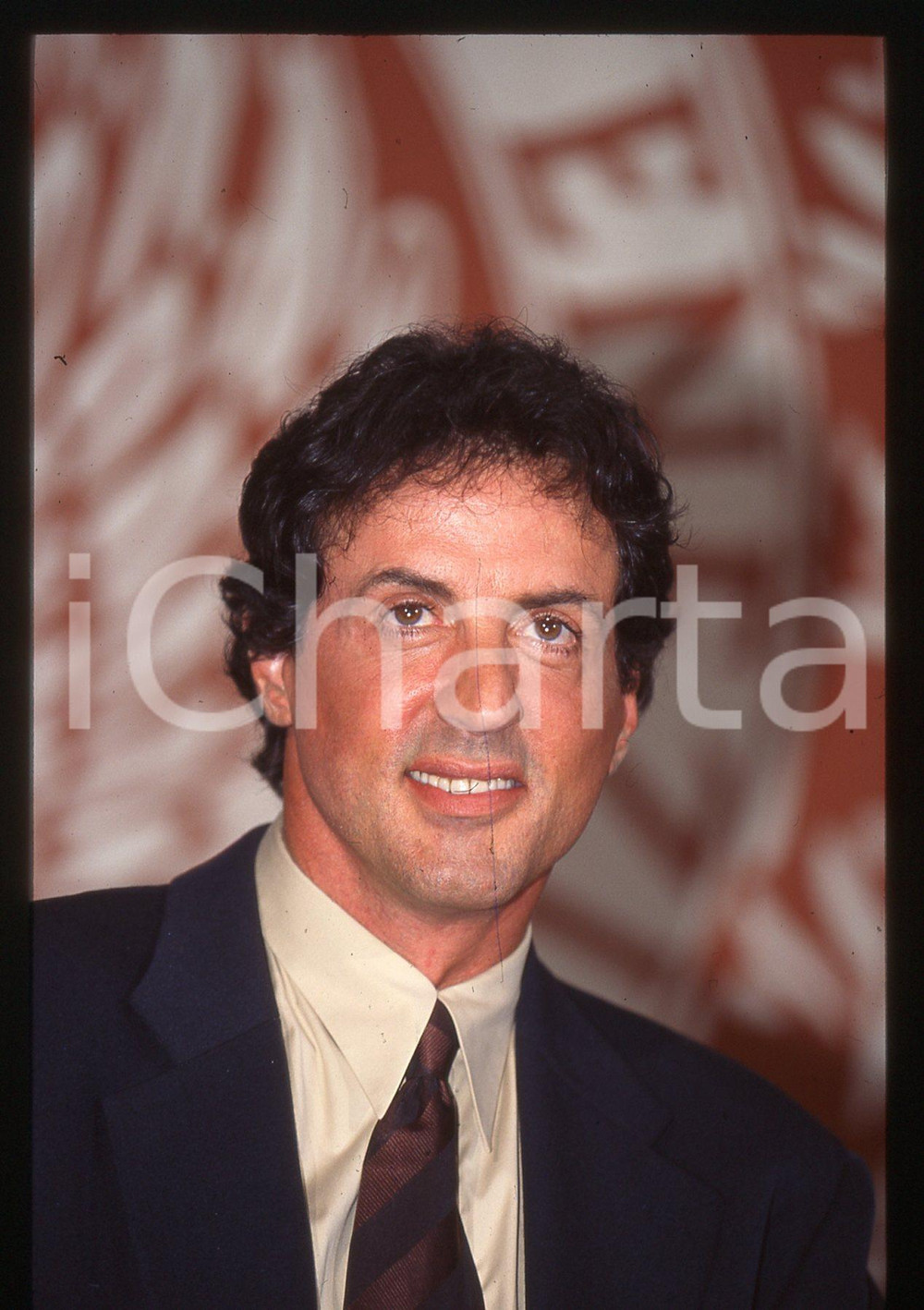 Fotografia d epoca originale Sylvester STALLONE  FESTIVAL CINEMA VENEZIA 1997 35 mm vintage slide 32 1