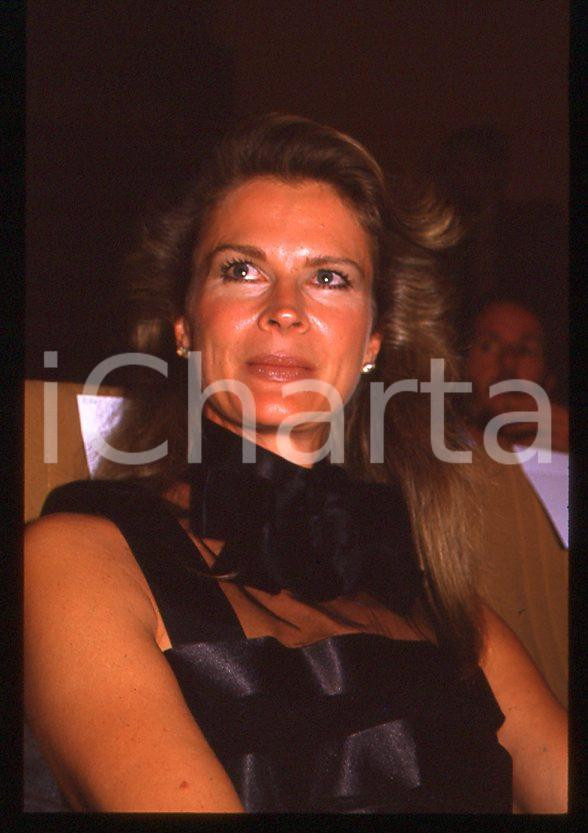 Fotografia d epoca originale Candice BERGEN Mostra del Cinema VENEZIA 1987  Ritratto 35mm vintage slide 2 1