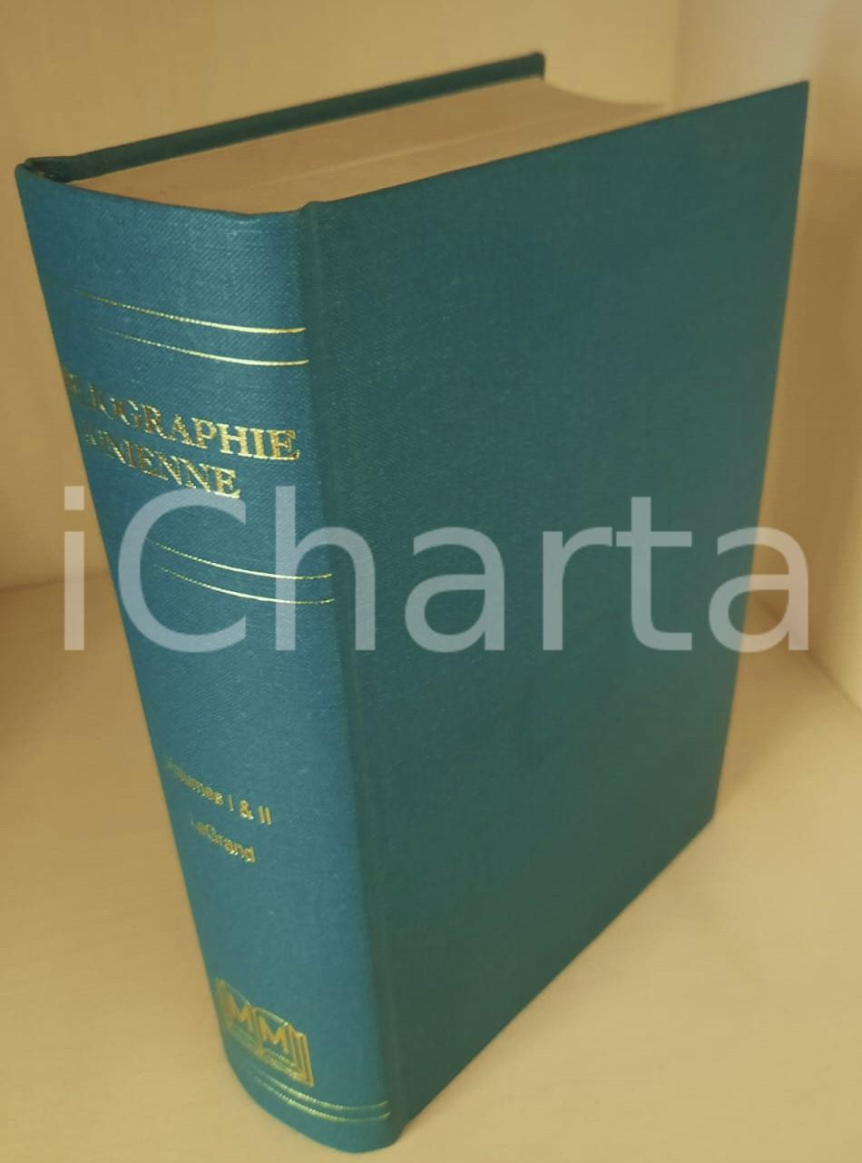 1910 Emile LEGRAND Bibliographie Ionienne - vol. I & II *Facsimile MARTINO 1999 Pubblicazione originale d'epoca, brossura editoriale con copertina in tela.Edizione facsimile dell'originale pubblicato nel 1910, due volumi in uno.Si tratta della bibliografia dei libri stampati dal 15° al 1900 sulle isole Ionie; oltre 4.000 opere descritte.PAGINE: 940EDITORE: Martino Fine Books - Mansfield Centre GOOD/buono ottime condizioni interne, ma tracce d'uso in copertina e lievi sporcature al taglio Formato: 14x22 cm originale e autentica 1