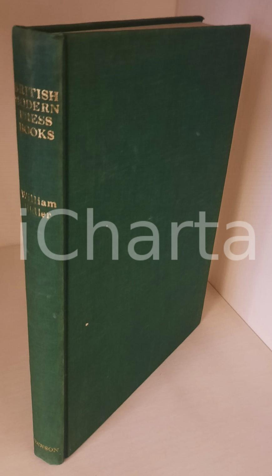 1971 William RIDLER British Modern Press Book *REPRINT 1975 Pubblicazione originale, con copertina rigida.PAGINE: 331EDITORE: Covent Garden Press GOOD/buono  Formato: 17x25 cm originale e autentica 1