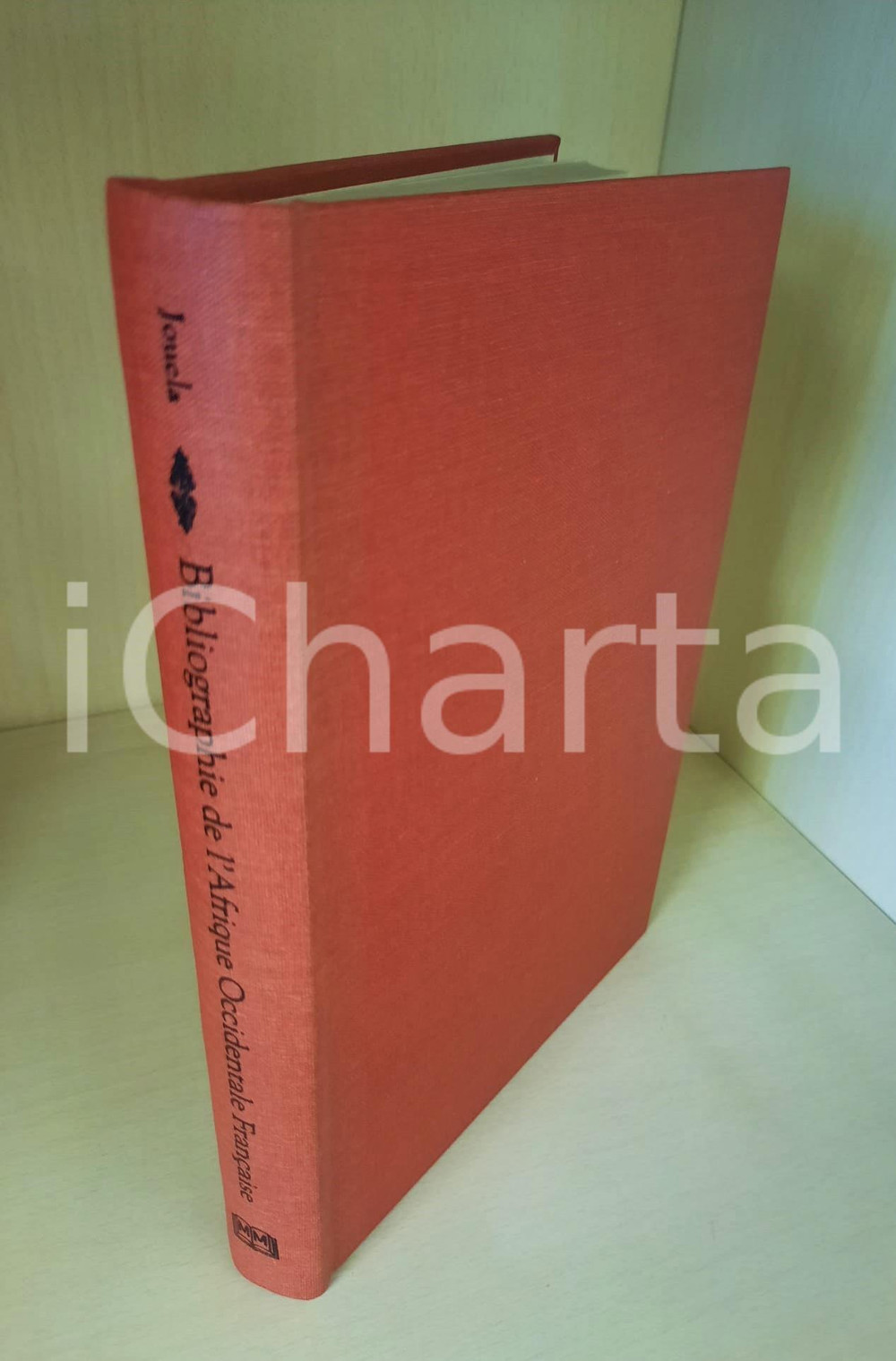 1912 Edmond JOUCLA Bibliographie Afrique Occidentale Française REPRINT 2000 (2) Pubblicazione originale, con copertina rigida.Ristampa in facsimile dell'edizione del 1912.PAGINE: 275EDITORE: Martino Publishing - USA GOOD/buono  Formato: 16x23 cm originale e autentica 1
