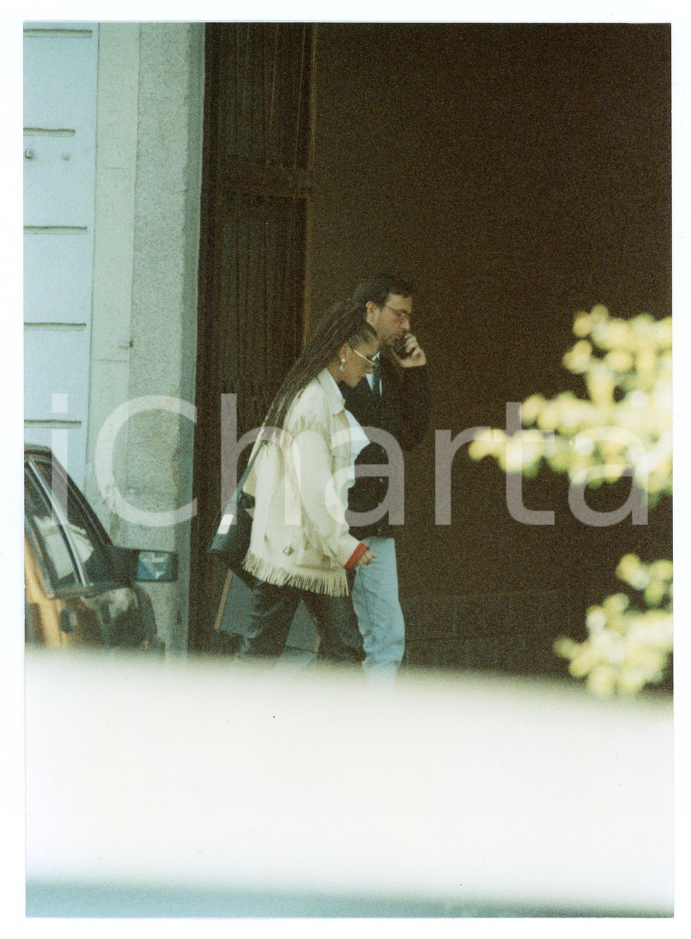 Fotografia d epoca originale 2000 ca COSTUME Sabrina SALERNO paparazzata PAPARAZZI Foto 15x21 cm 1 1