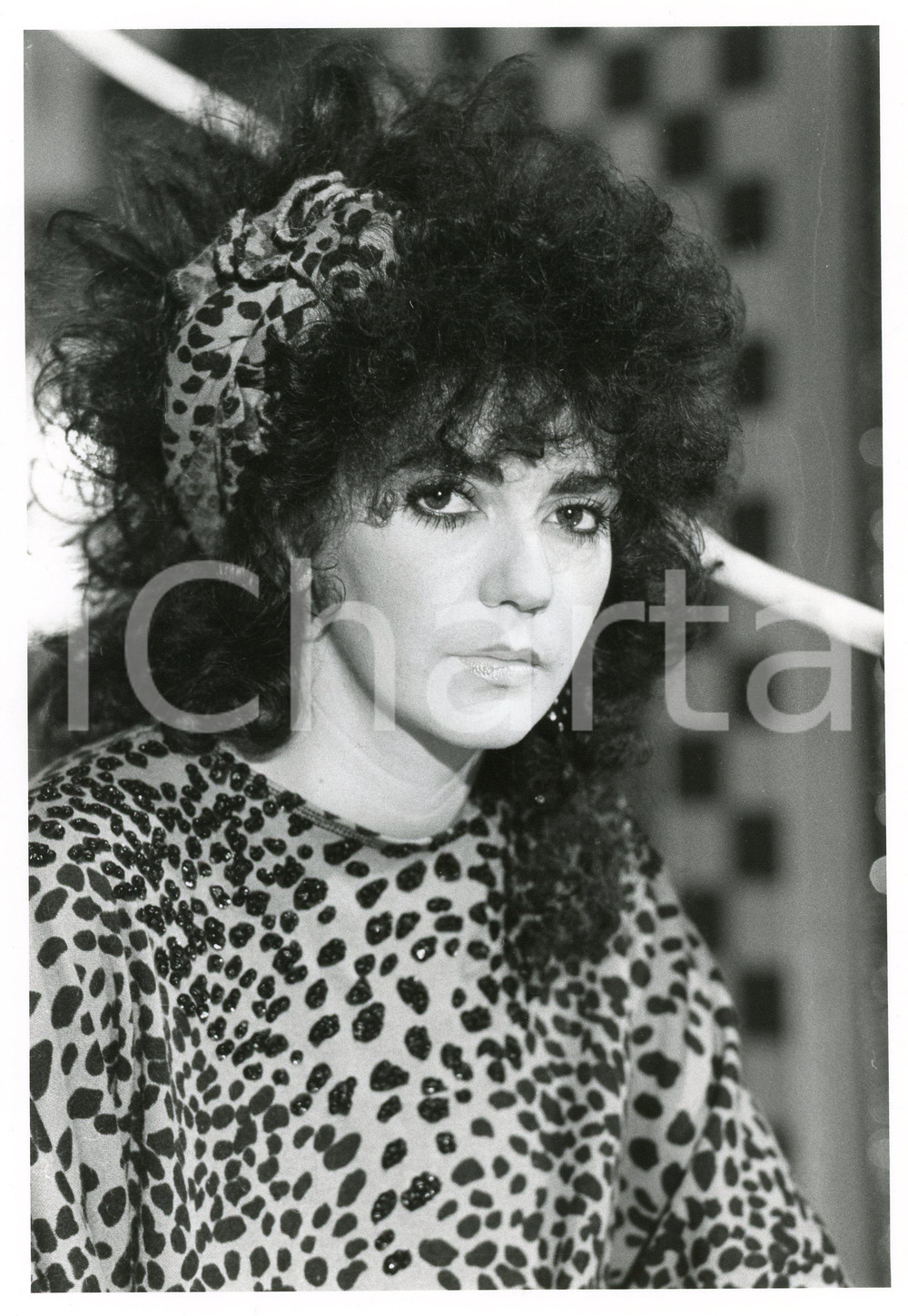 Fotografia d epoca originale 1985 ca ITALIA  MUSICA Marina FIORDALISO Ritratto  Foto 18x24 cm 1 1