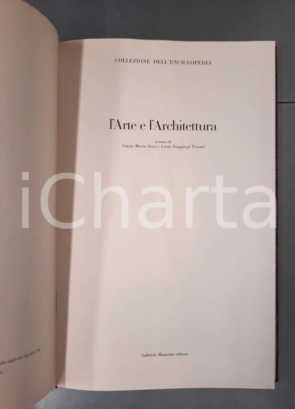 1979 COLLEZIONE DELL'ENCICLOPEDIA Arte e architettura *Ed. MAZZOTTA Brossura editoriale con copertina rigida e cofanetto.Contiene planche originale dell'Encyclopédie ou dictionnaire raisonné des sciences, des arts et des métiers di Diderot e D'Alembert.Edizione limitata con autografo di Gabriele Mazzotta.Esemplare n° 56/100 numerato a mano.EDITORE: Gabriele Mazzotta Editore - MilanoPAGINE: 222 GOOD/buono ma lievi tracce d'uso e sbrecciature al dorso e al cofanetto Formato: 27x43 cm originale e autentica 1