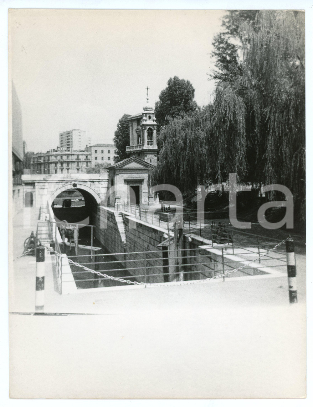 Fotografia d epoca originale 1970 ca PADOVA Conca delle Porte Contarine  18x23 cm 1