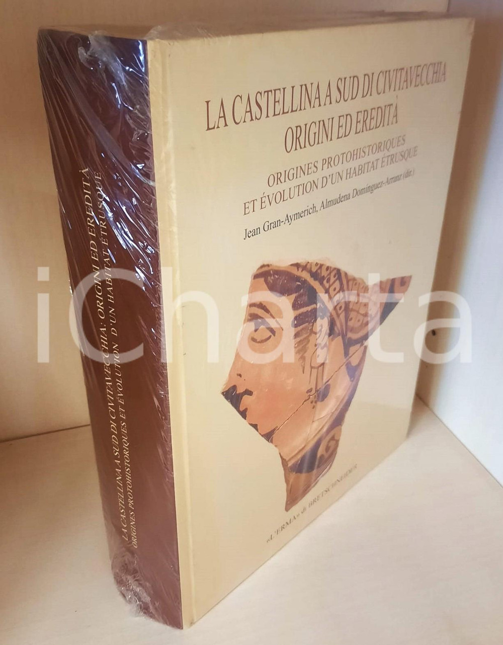 2011 La Castellina a Sud di Civitavecchia - Origines *L'Erma di Bretschneider Copertina cartonata. Titolo completo: "La Castellina a sud di Civitavecchia: origini ed eredità. Origines protohistoriques et évolution d'un habitat étrusque". A cura di Jean Gran-Aymerich, Almudena Domínguez-Arranz.Volume chiuso nel cellophane originale.COLLANA: Bibliotheca Archaeologica, 47PAGINE: 1168 - 1224 ill. b/n, 364 tav.EDITORE: L'Erma di Bretschneider GOOD/buono  Formato: 21x28 cm originale e autentica 1
