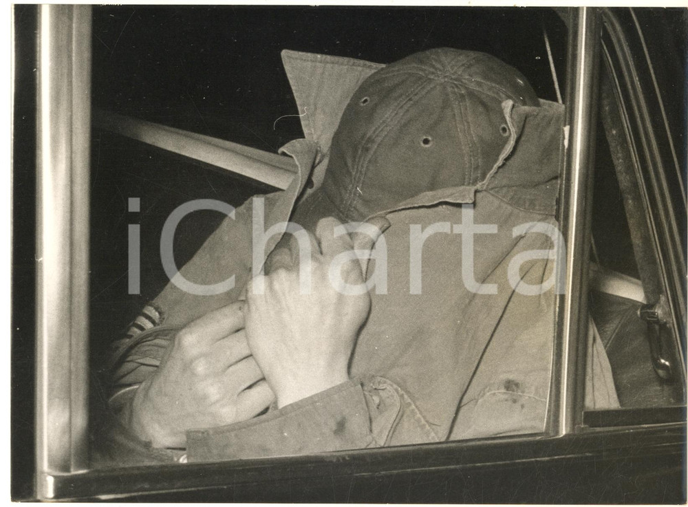 Fotografia d epoca originale 1961 HEDINGHAM CASTLE Willis Eugene BOSHEARS charged with murdering young girl 1