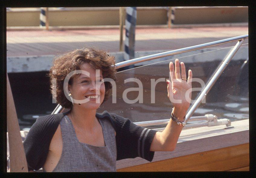 Fotografia d epoca originale 1995 ca Sigourney WEAVER Festival del cinema VENEZIA 35 mm vintage slide 7 1