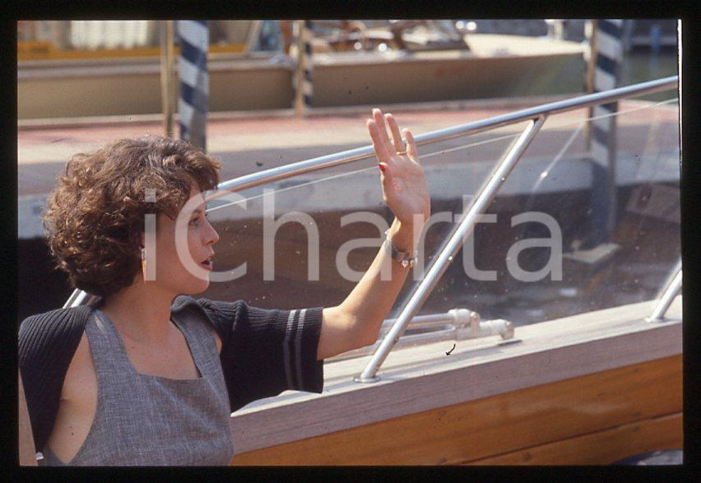 Fotografia d epoca originale 1995 ca Sigourney WEAVER Festival del cinema VENEZIA 35 mm vintage slide 8 1