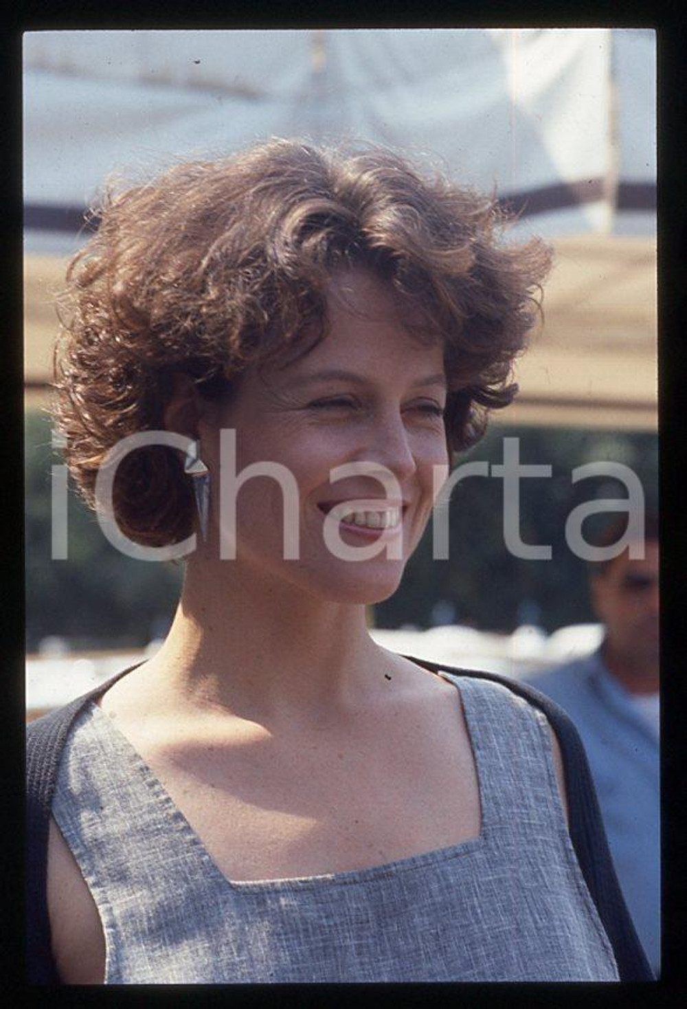 Fotografia d epoca originale 1995 ca Sigourney WEAVER Festival del cinema VENEZIA 35 mm vintage slide 10 1