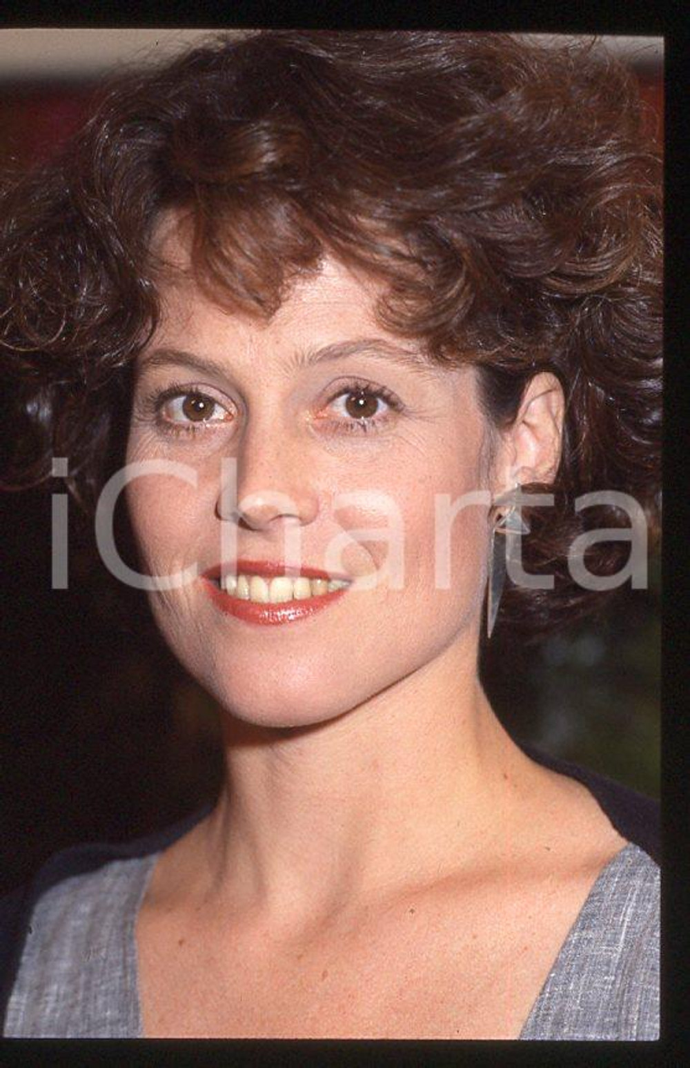 Fotografia d epoca originale 1995 ca Sigourney WEAVER Festival del cinema VENEZIA 35 mm vintage slide 13 1