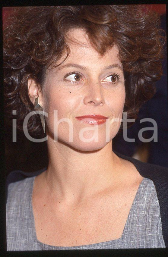 Fotografia d epoca originale 1995 ca Sigourney WEAVER Festival del cinema VENEZIA 35 mm vintage slide 15 1