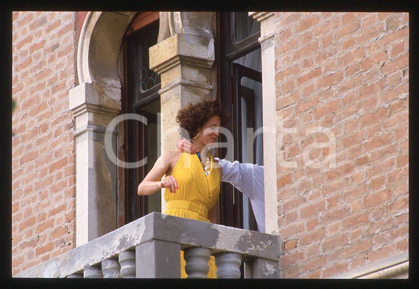 Fotografia d epoca originale 1995 ca Sigourney WEAVER Festival del cinema VENEZIA 35 mm vintage slide 37 1