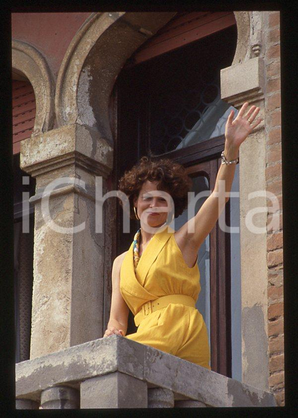 Fotografia d epoca originale 1995 ca Sigourney WEAVER Festival del cinema VENEZIA 35 mm vintage slide 45 1