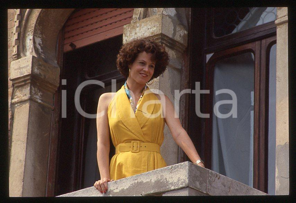 Fotografia d epoca originale 1995 ca Sigourney WEAVER Festival del cinema VENEZIA 35 mm vintage slide 48 1