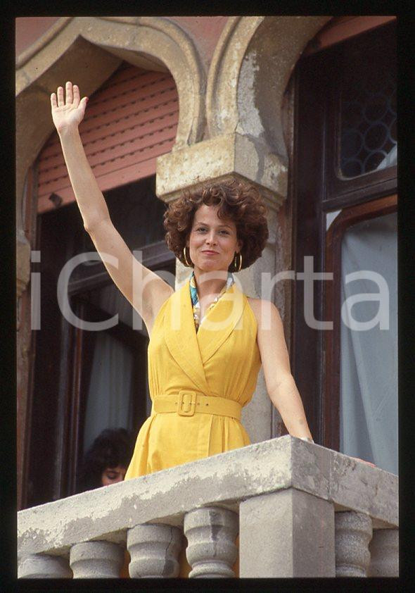 Fotografia d epoca originale 1995 ca Sigourney WEAVER Festival del cinema VENEZIA 35 mm vintage slide 49 1